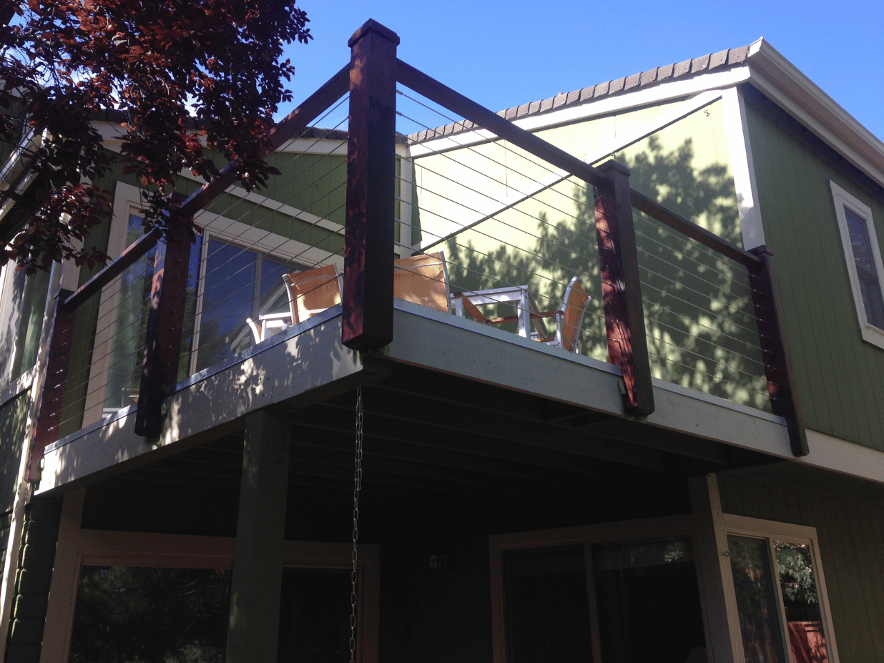 Horizontal Steel Cable Deck Banister