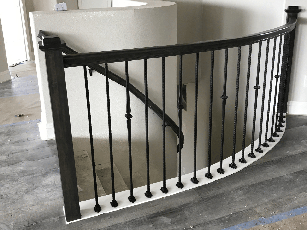 Classic Wood Baluster Railing System
