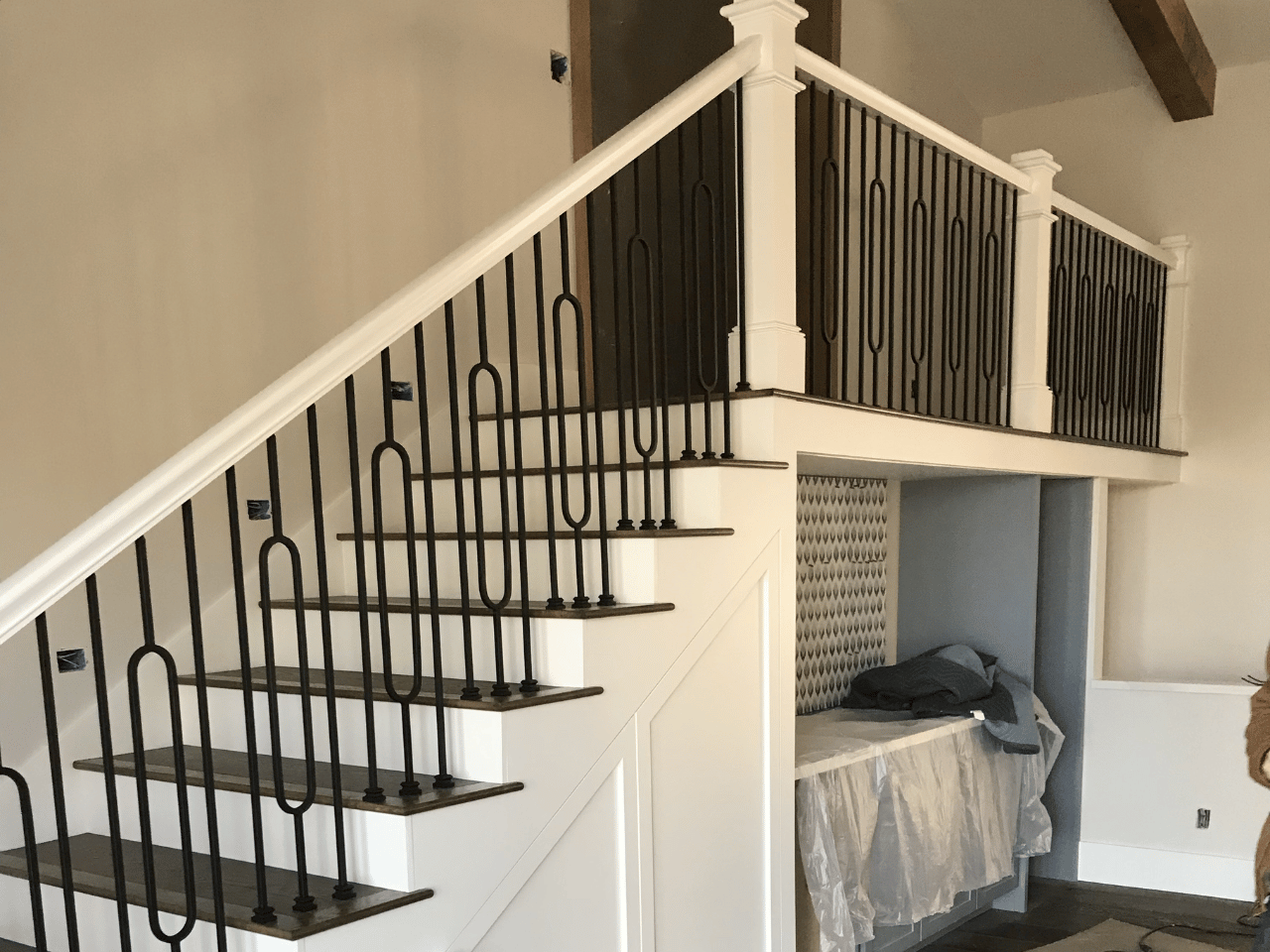 Decorative Iron Baluster Railing System